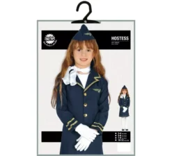 Costume da Assistente di volo per bambina