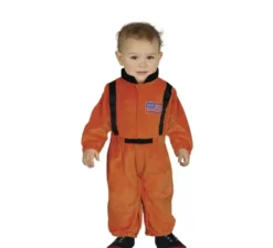 Costume da astronauta arancione per bambino