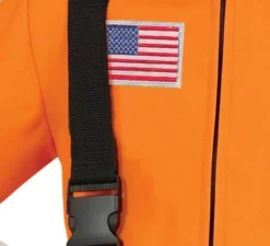 Costume da astronauta arancione per bambino