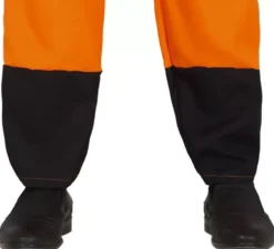 Costume da astronauta arancione per uomo