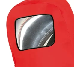 Costume da astronauta da giovane impostore rosso