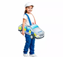 Costume da auto della polizia per bambino