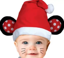 Costume da Babbo Natale Topolino con cintura per bambino