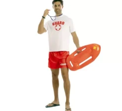 Costume da bagnino per uomo