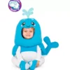 Costume da balena azzurra