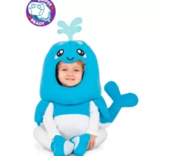 Costume da balena azzurra