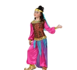 Costume da Ballerina araba rosa per bambine
