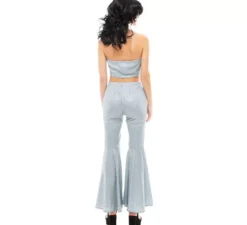 Costume da ballo da discoteca lucido per donna