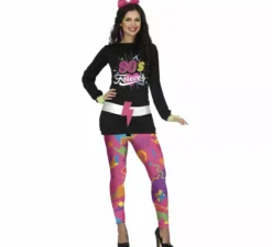 Costume da bambina anni '80 per donna