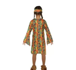 Costume da bambina hippie di fiori