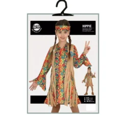 Costume da bambina hippie di fiori