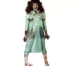 Costume da bambina posseduta di halloween per adulti halloween