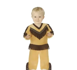 Costume da bambino con frange indiano