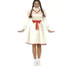 Costume da bambola antica maledetta per donna