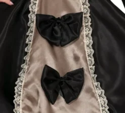 Costume da bambola nera per donna