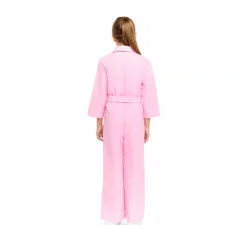 Costume da bambola rosa famosa per bambine