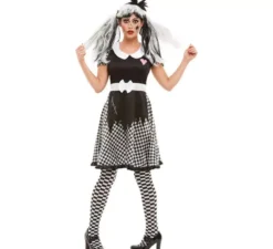 Costume da bambola rotta per donna