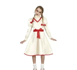 Costume da bambola stregata con fiocchi per bambina