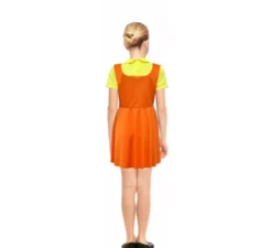 Costume da bambola The Squid Game per bambina