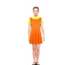 Costume da bambola The Squid Game per bambina