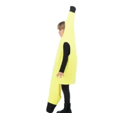 Costume da banana gialla intera per bambini