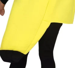 Costume da banana gigante gialla per bambini