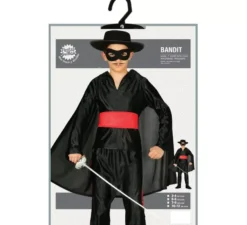 Costume da bandito mascherato per un ragazzo