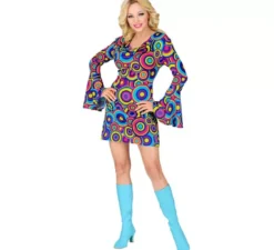 Costume da Bolle Blu Anni '70 per Donna