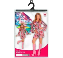 Costume da Bolle Rosa Anni '70 per Donna