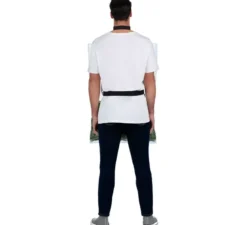Costume da borsa di erba verde per adulto