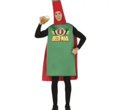 Costume da bottiglia di birra per uomo