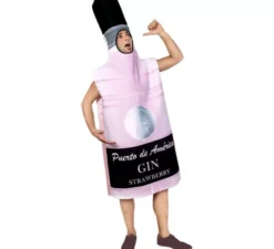 Costume da bottiglia di Gin Puerto America per adulti