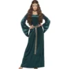 Costume da cameriera medievale per una donna