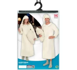 Costume da camicia da notte vintage con cappello per adulto