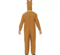 Costume da cane marrone per uomo