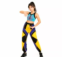 Costume da Cantante K-Pop Lotus Classic per donna