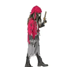 Costume da capanna scheletro pirata per bambino