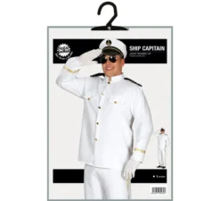 Costume da capitano di yacht per uomo