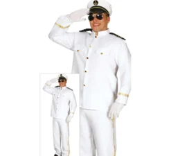 Costume da capitano di yacht per uomo