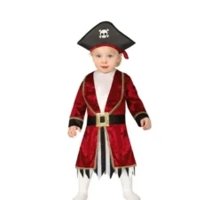 Costume da capitano pirata baby