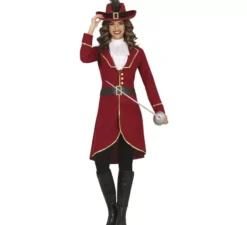 Costume da Capitano Pirata Corsaro per donna