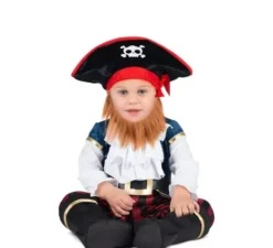 Costume da capitano pirata per neonato e bambino