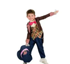 Costume da Cappellaio Matto con giacca per bambino