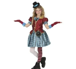 Costume da cappello a forma di scatola Tic Tac per bambine