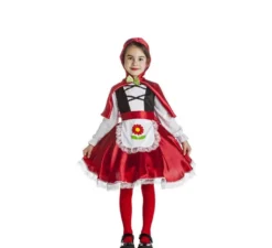 Costume da Cappuccetto rosso fiore per bambina