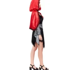 Costume da Cappuccetto Rosso gotico per donna