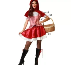 Costume da Cappuccetto Rosso per donna