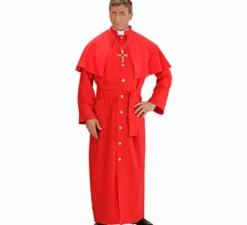 Costume da cardinale rosso per uomo