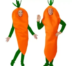 Costume da carota intera per adulto