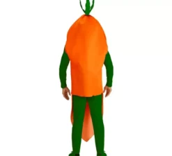 Costume da carota intera per adulto